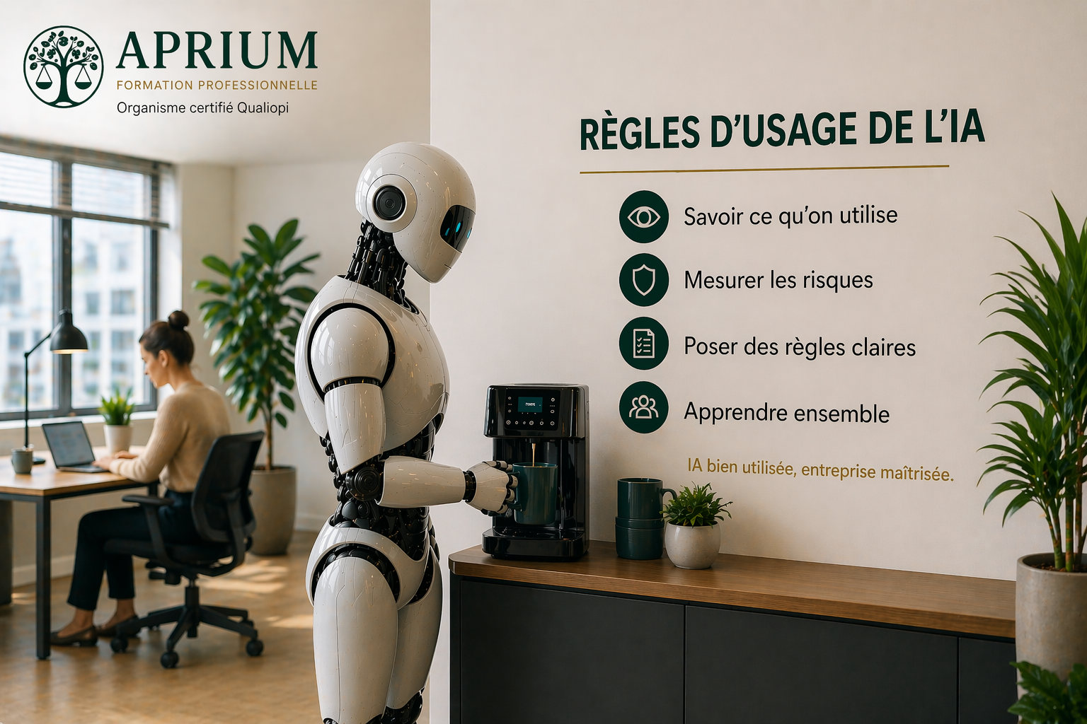 Illustration AI Act et usage professionnel de l'intelligence artificielle